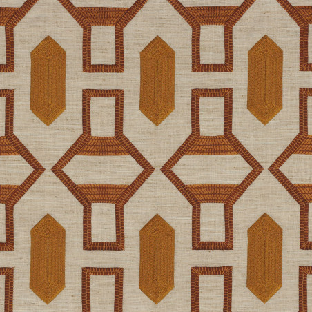 Tissu géométrique Tali Casamance