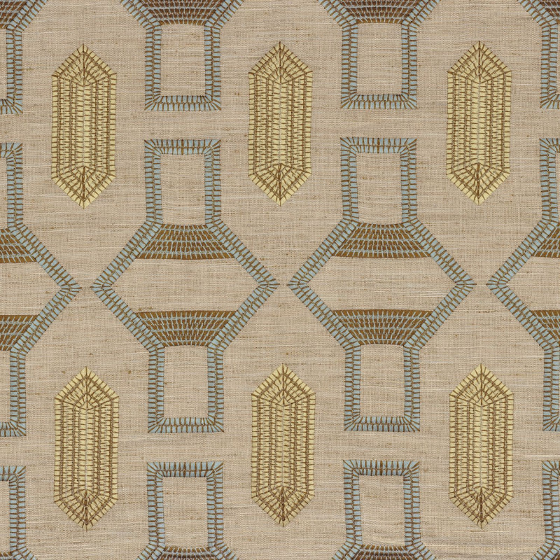 Tissu géométrique Tali Casamance