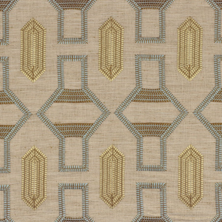 Tissu géométrique Tali Casamance