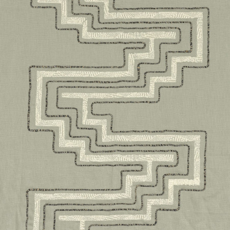 Tissu géométrique Uluwatu Casamance