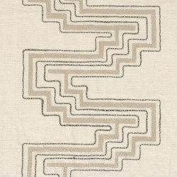 Tissu géométrique Uluwatu Casamance