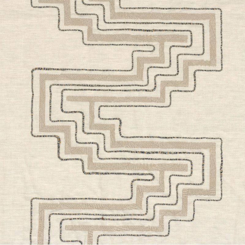 Tissu géométrique Uluwatu Casamance