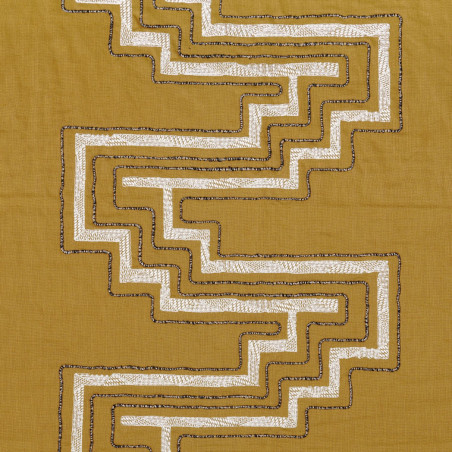 Tissu géométrique Uluwatu Casamance