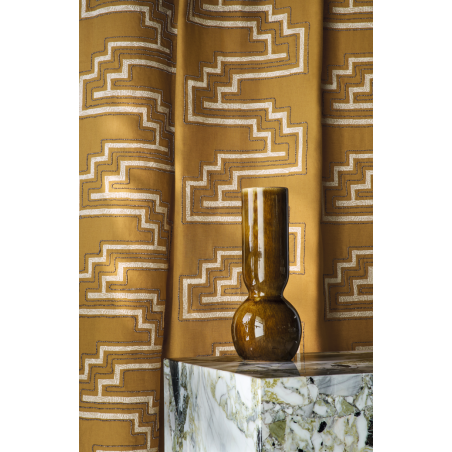 Tissu géométrique Uluwatu Casamance