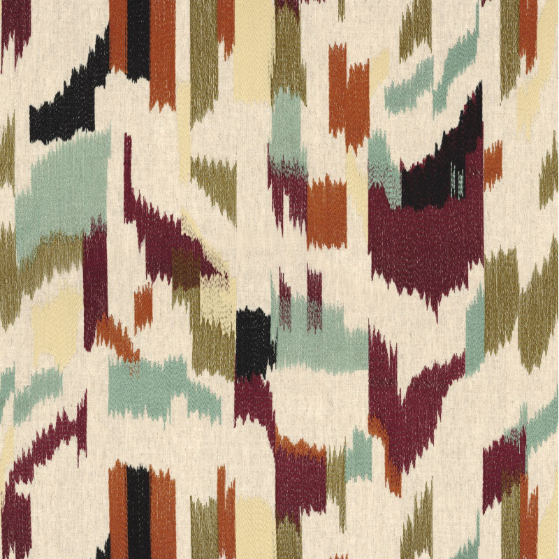 Tissu abstrait Benang Casamance