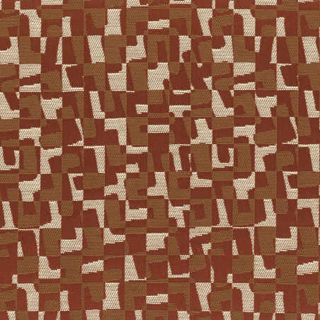 Tissu géométrique Gandin Casamance