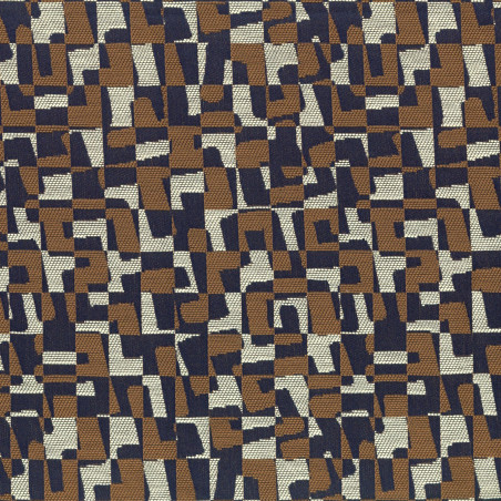 Tissu géométrique Gandin Casamance