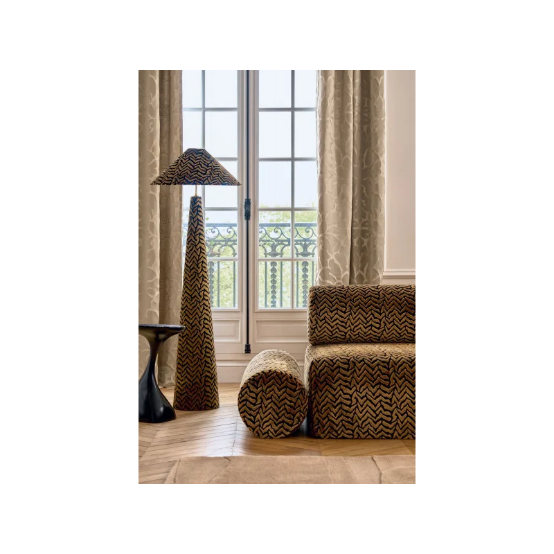 Tissu abstrait Silhouette Casamance