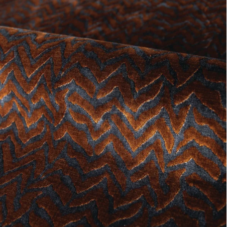 Tissu abstrait Silhouette Casamance