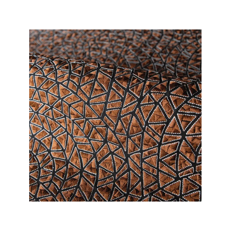 Tissu géométrique Paris lumière Casamance