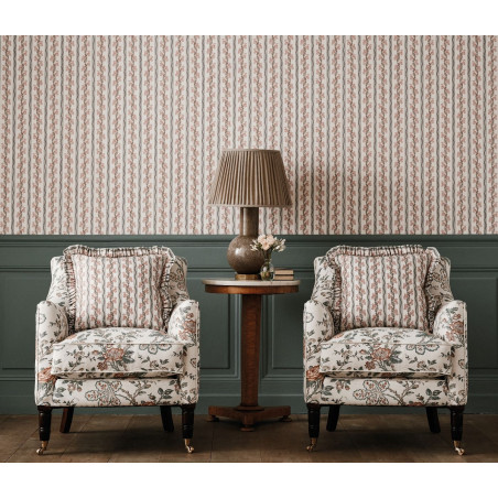 Papier peint  rayures Odile Nina Campbell