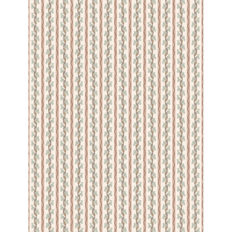 Papier peint  rayures Odile Nina Campbell