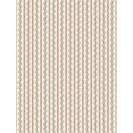 Papier peint  rayures Odile Nina Campbell
