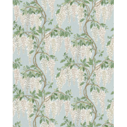 Papier peint fleuri Wisteria Walk Nina Campbell