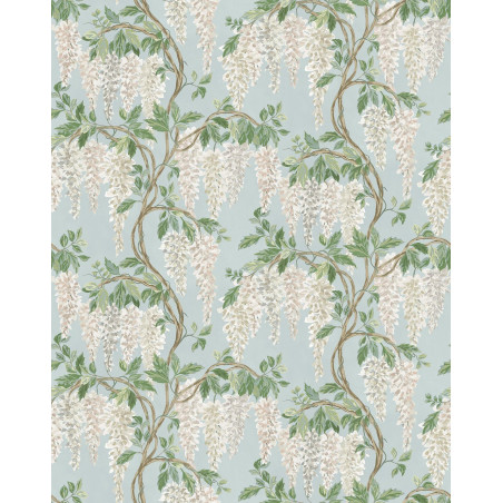 Papier peint fleuri Wisteria Walk Nina Campbell