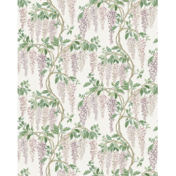 Papier peint fleuri Wisteria Walk Nina Campbell