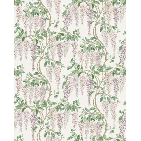 Papier peint fleuri Wisteria Walk Nina Campbell