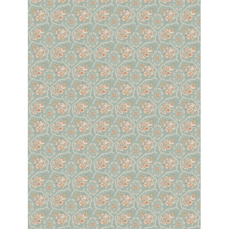 Papier peint fleuri Pagelle Nina Campbell