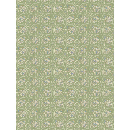 Papier peint fleuri Pagelle Nina Campbell