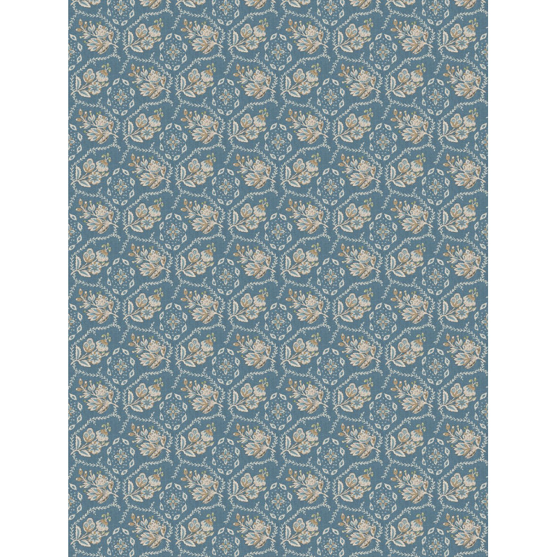 Papier peint fleuri Pagelle Nina Campbell