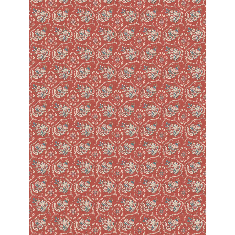 Papier peint fleuri Pagelle Nina Campbell