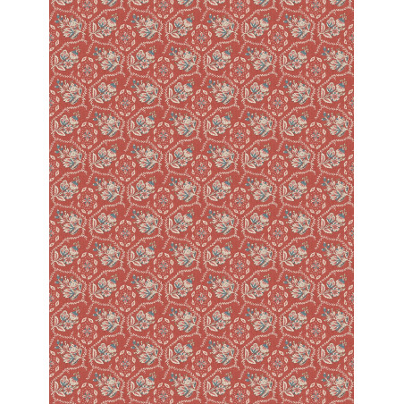 Papier peint fleuri Pagelle Nina Campbell