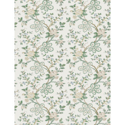 Papier peint fleuri Geneviève Nina Campbell