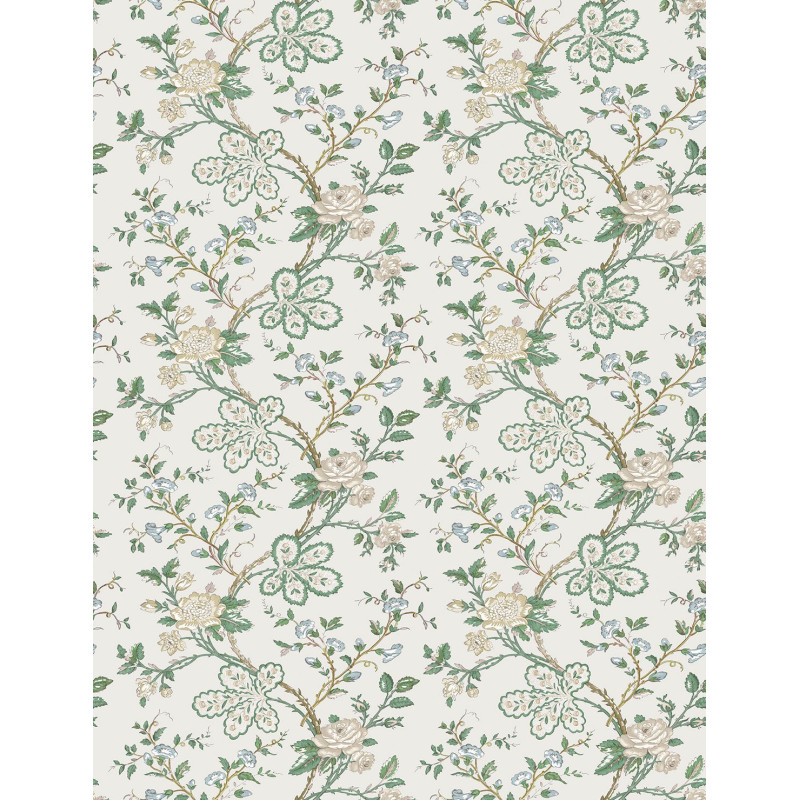 Papier peint fleuri Geneviève Nina Campbell