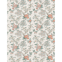 Papier peint fleuri Geneviève Nina Campbell