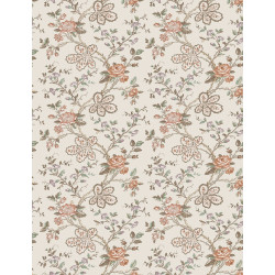 Papier peint fleuri Geneviève Nina Campbell
