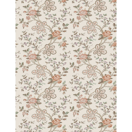 Papier peint fleuri Geneviève Nina Campbell