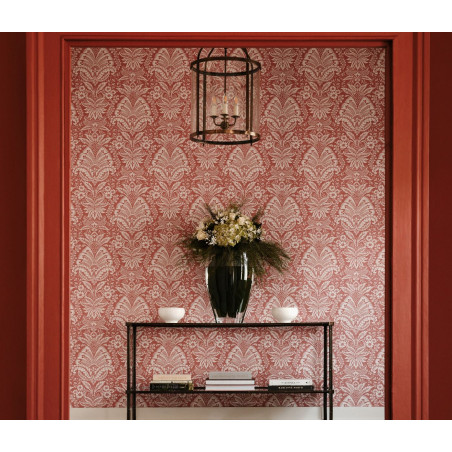 Papier peint végétal Bourton Damask Nina Campbell