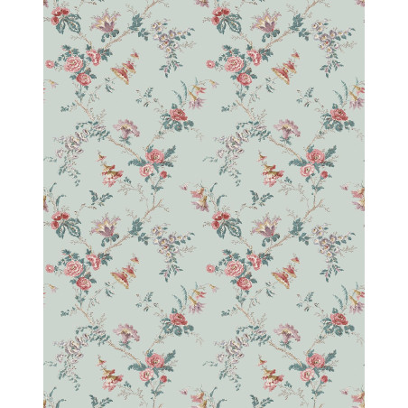 Papier peint fleuri Boscobel Nina Campbell