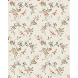 Papier peint fleuri Boscobel Nina Campbell