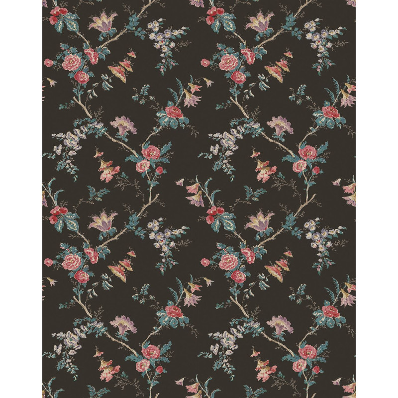 Papier peint fleuri Boscobel Nina Campbell