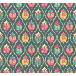 Papier peint fleuri Mysore Osborne & Little