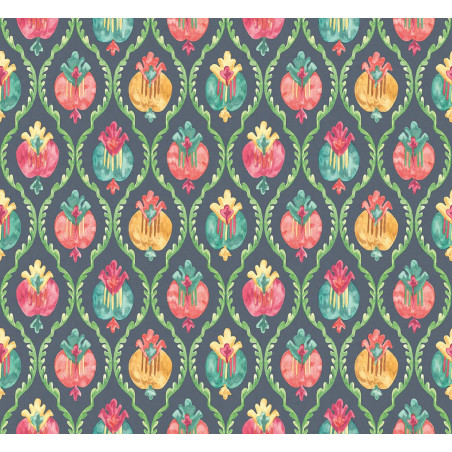 Papier peint fleuri Mysore Osborne & Little