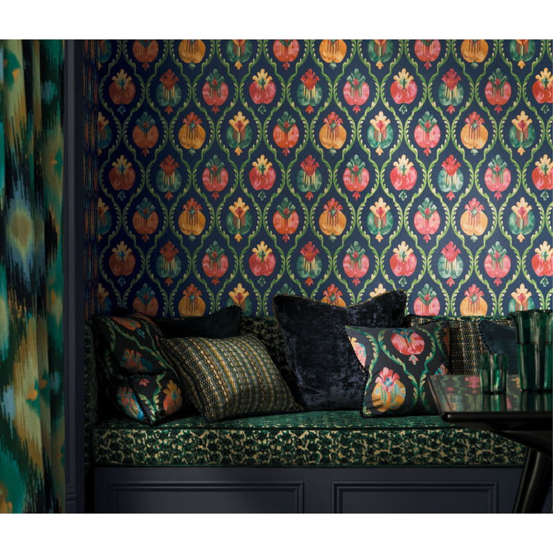 Papier peint fleuri Mysore Osborne & Little