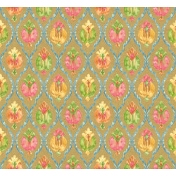 Papier peint fleuri Mysore Osborne & Little