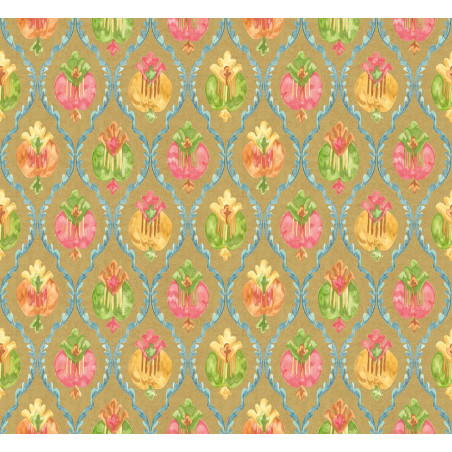Papier peint fleuri Mysore Osborne & Little