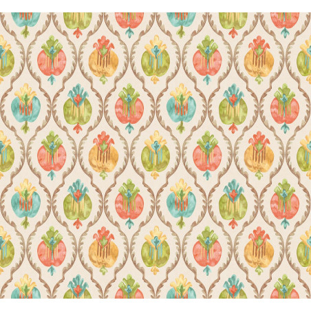 Papier peint fleuri Mysore Osborne & Little