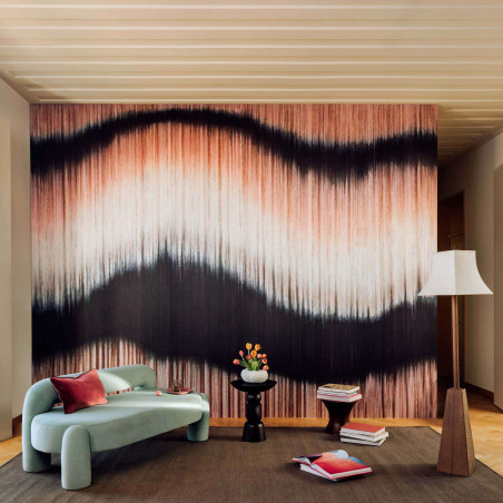Panoramique abstrait Plissé Élitis