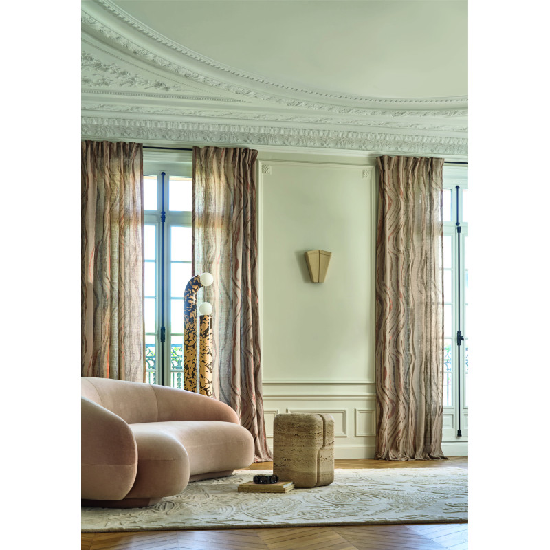 Tissu abstrait Malaquais Casamance