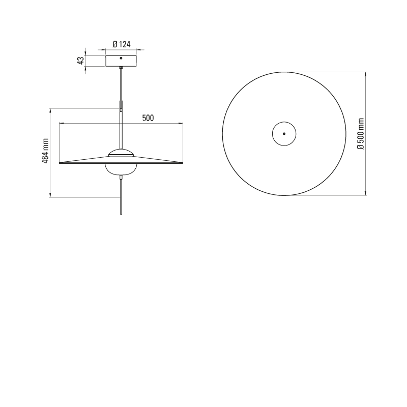 Suspension Mono L500 DCW