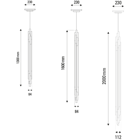 Suspension design ORG P Vertical 1600 DCW