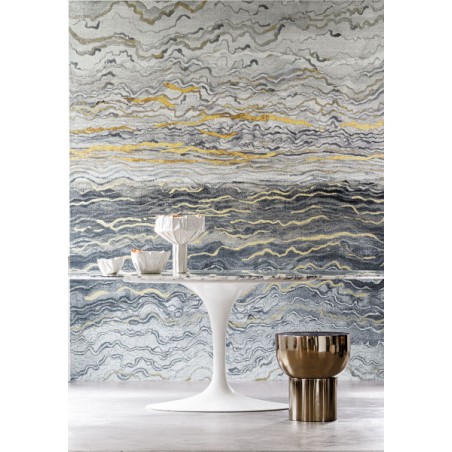 Papier peint Azurite Casamance