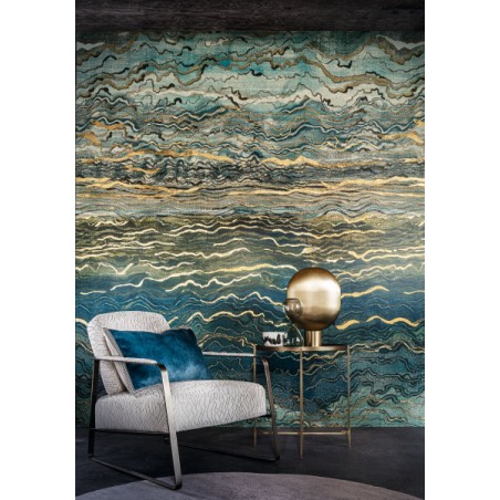 Papier peint Azurite Casamance