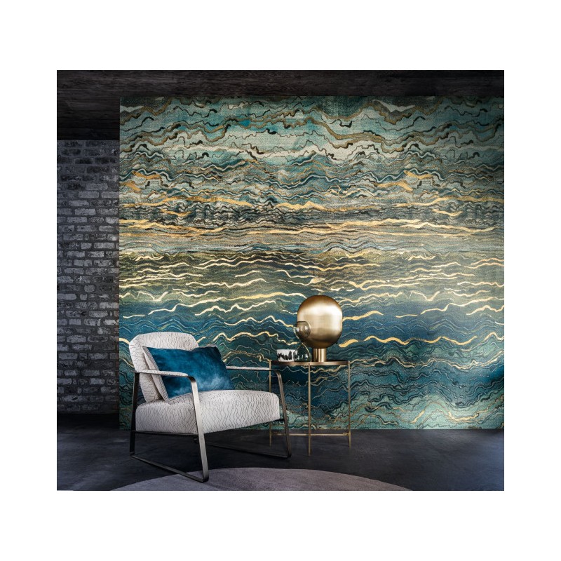 Papier peint Azurite Casamance