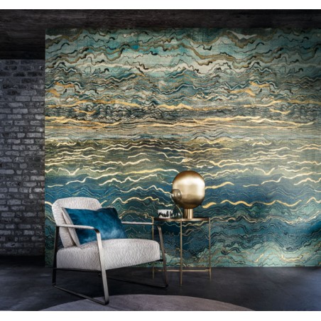 Papier peint Azurite Casamance