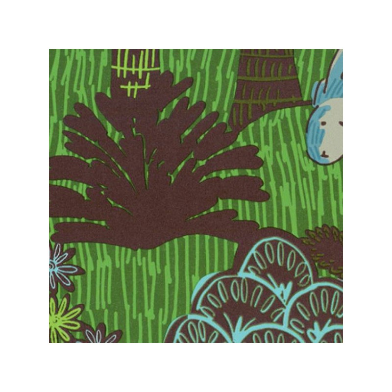 Papier peint Renard&Co marque Elitis